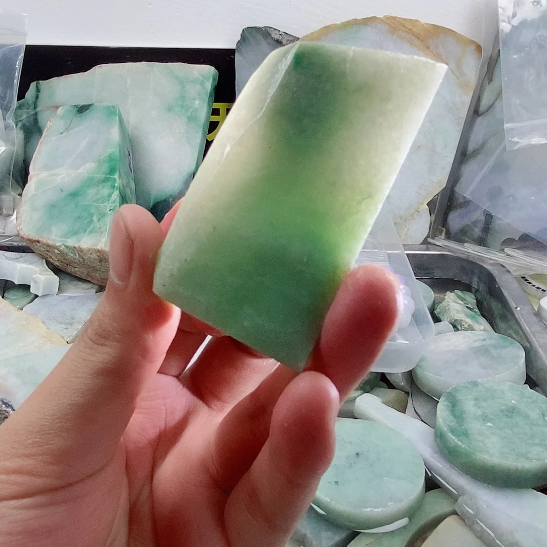 散珠翡翠天然缅甸翡翠a货43