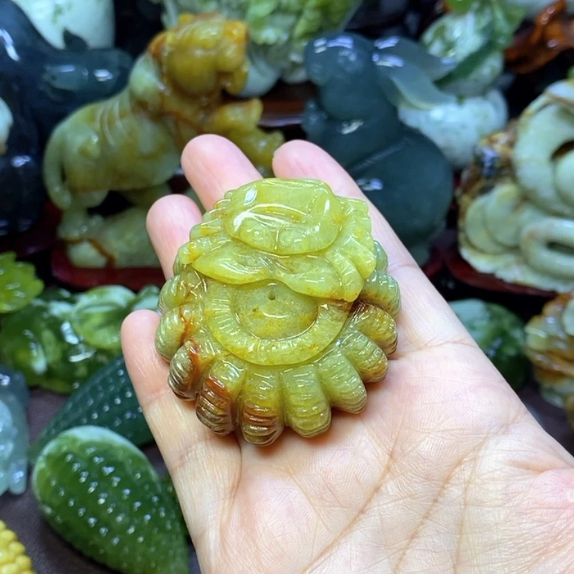 【闪购商品】未镶嵌岫玉手把件