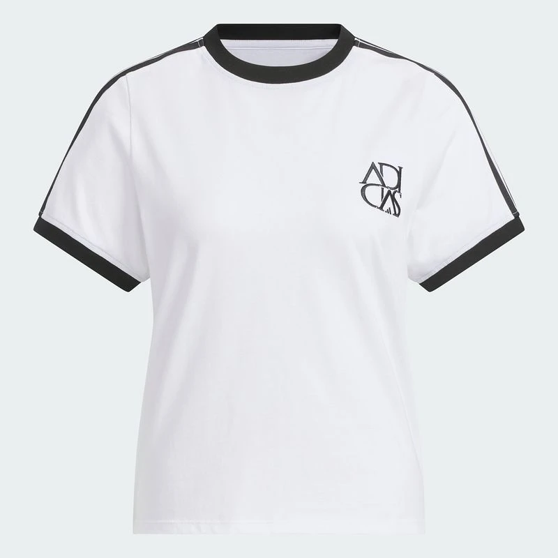 【劲浪体育】阿迪达斯 女子DANCE TEE2休闲时尚T恤短袖JY7627