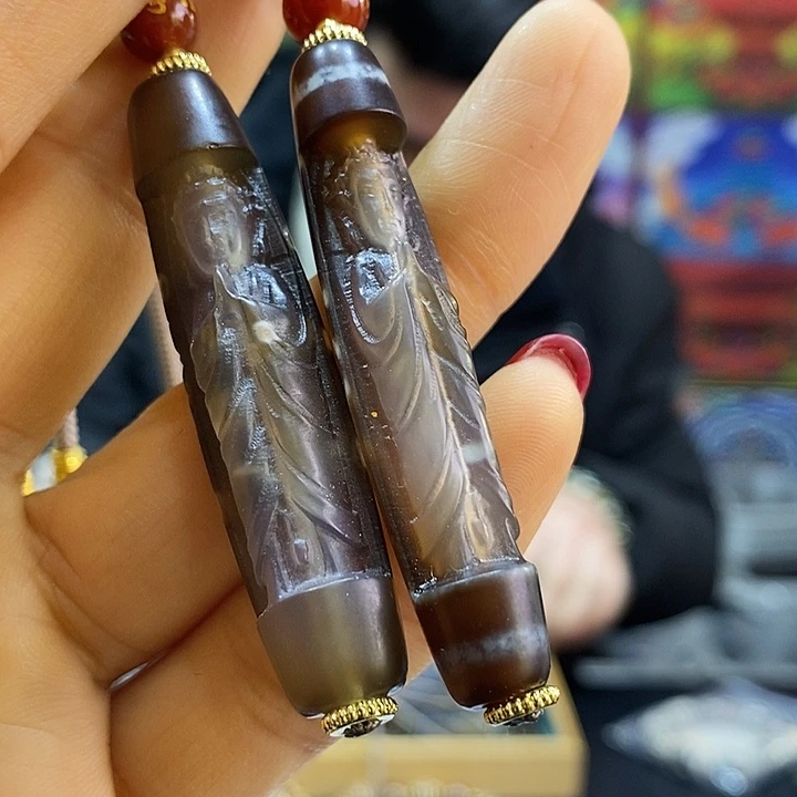 玛瑙/玉髓颈饰未镶嵌146多样性发其一