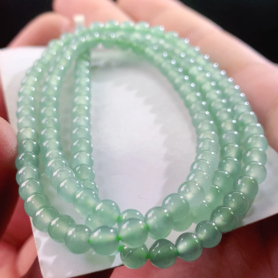 翡翠未镶嵌颈饰058卡5