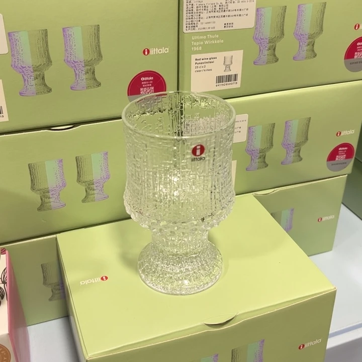 iittala230ml极冻高脚对杯