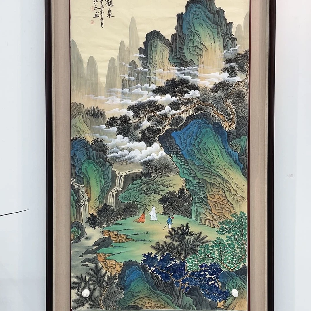 国画凌行志老师手绘国画作品