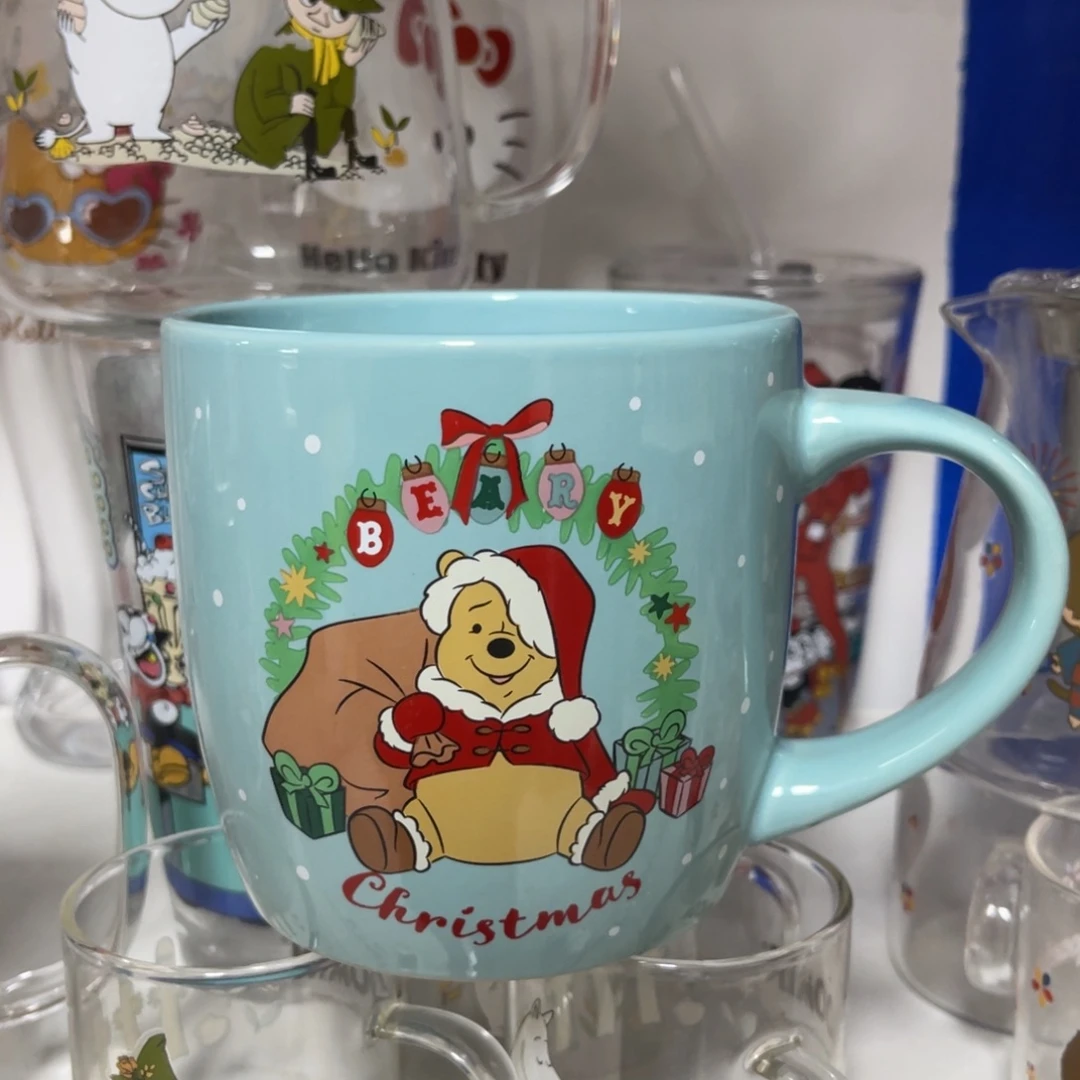 阿***咩玻璃吸管款噗噗圣诞