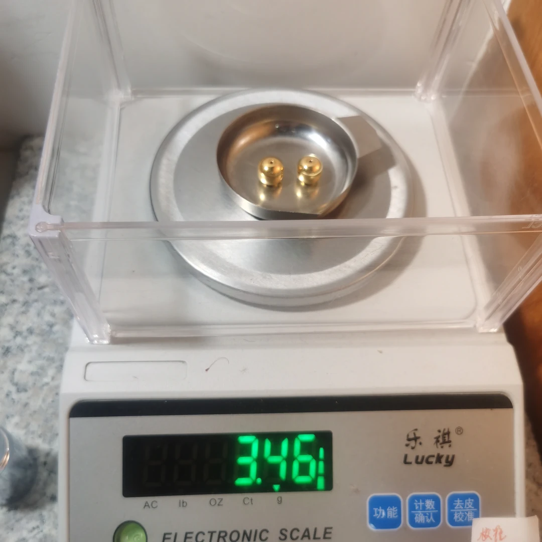 足金黄金文玩配饰