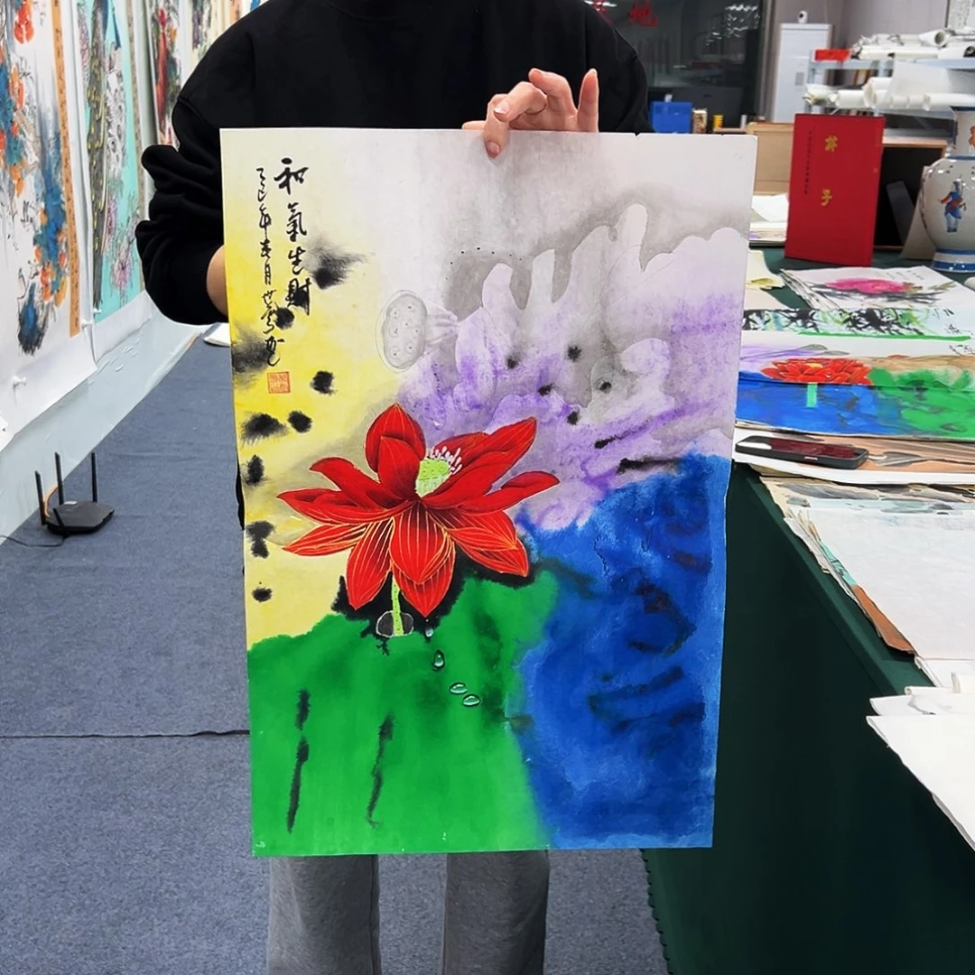 国画宣纸国画作品纯手绘