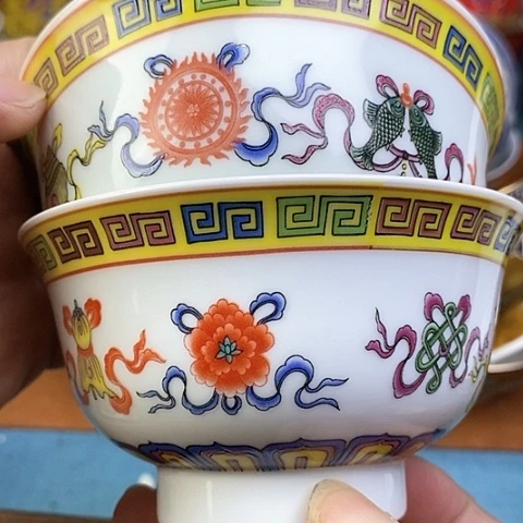 景德镇陶瓷藏式茶碗