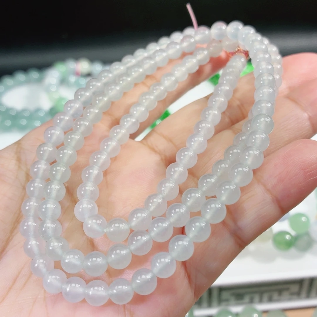 翡翠未镶嵌手链卡5.8