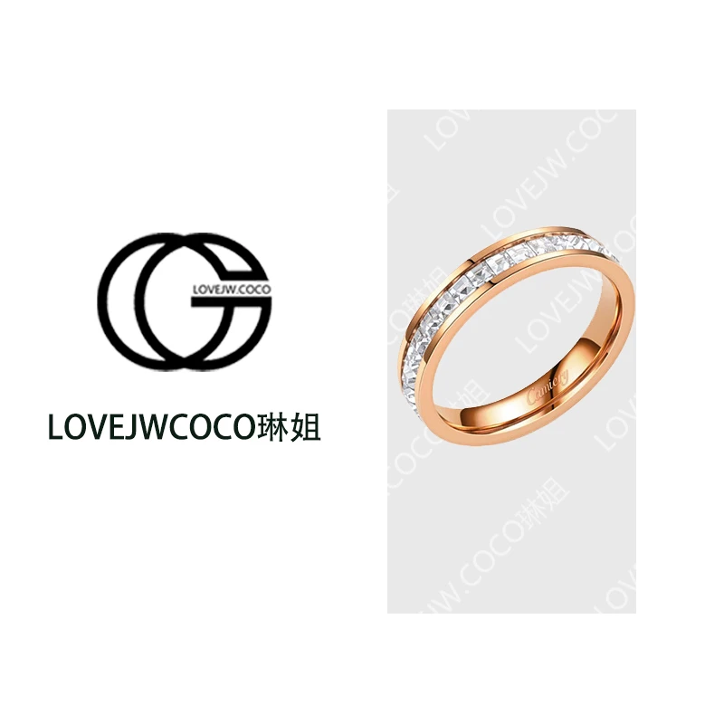 CAMIERY 时尚满天星戒指百搭C005