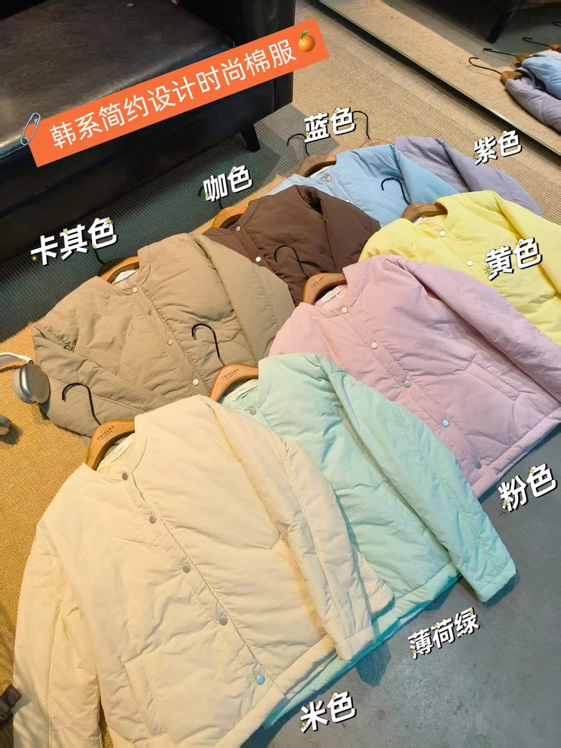 韩系棉衣时宽松型保暖棉服LD25666