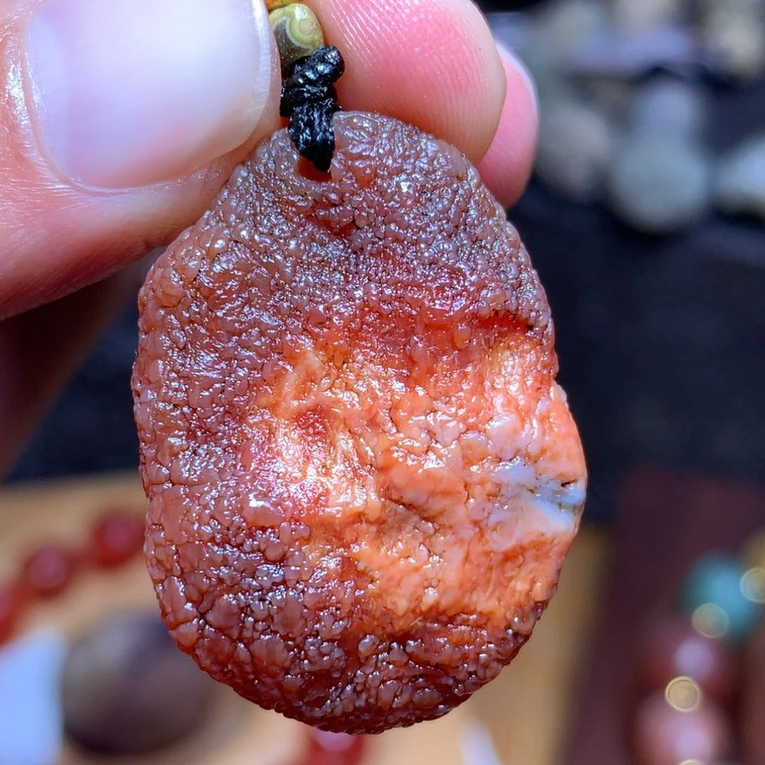 未镶嵌玛瑙/玉髓珠宝半成品