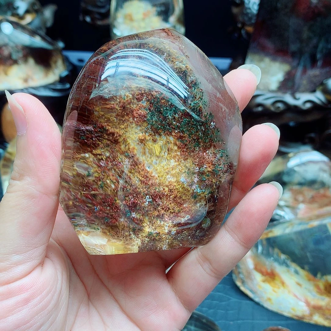 上***上水晶珠宝半成品未镶嵌