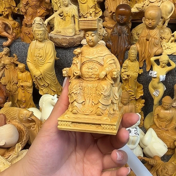 黄杨木黄杨木瑕疵妈祖