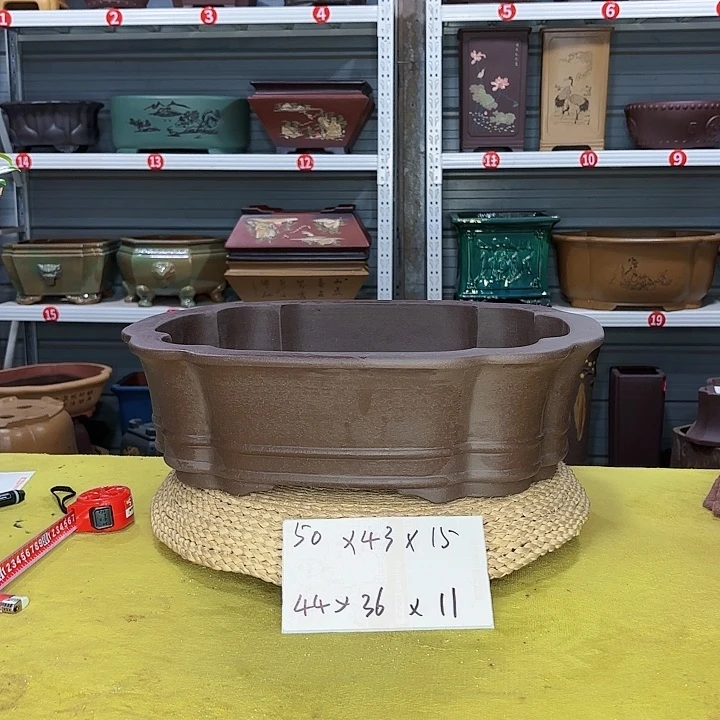 紫砂花盆宜兴紫砂厂
