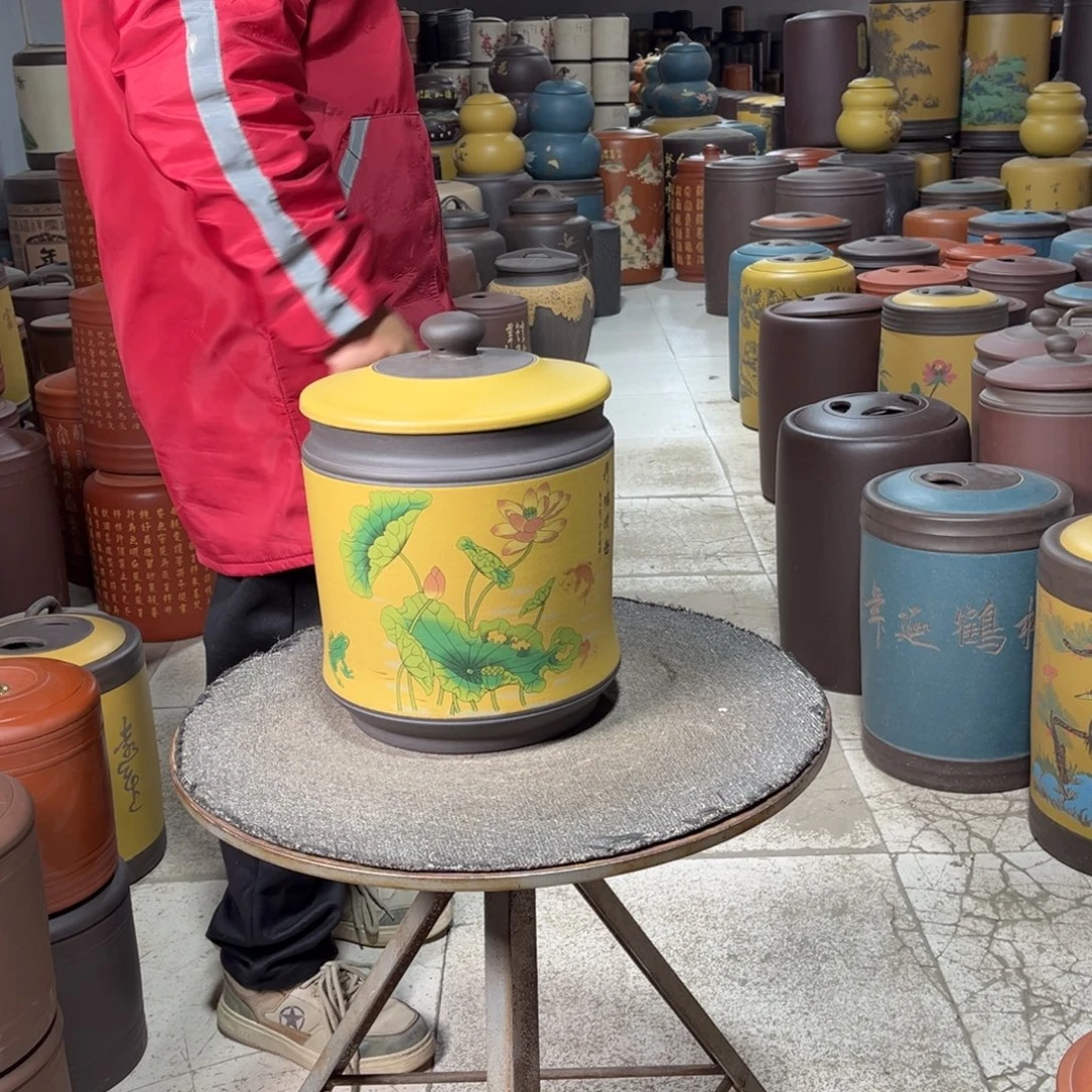 紫砂茶叶罐茶叶罐