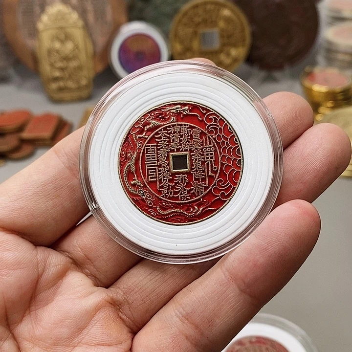 铜现代仿制工艺文创铜币