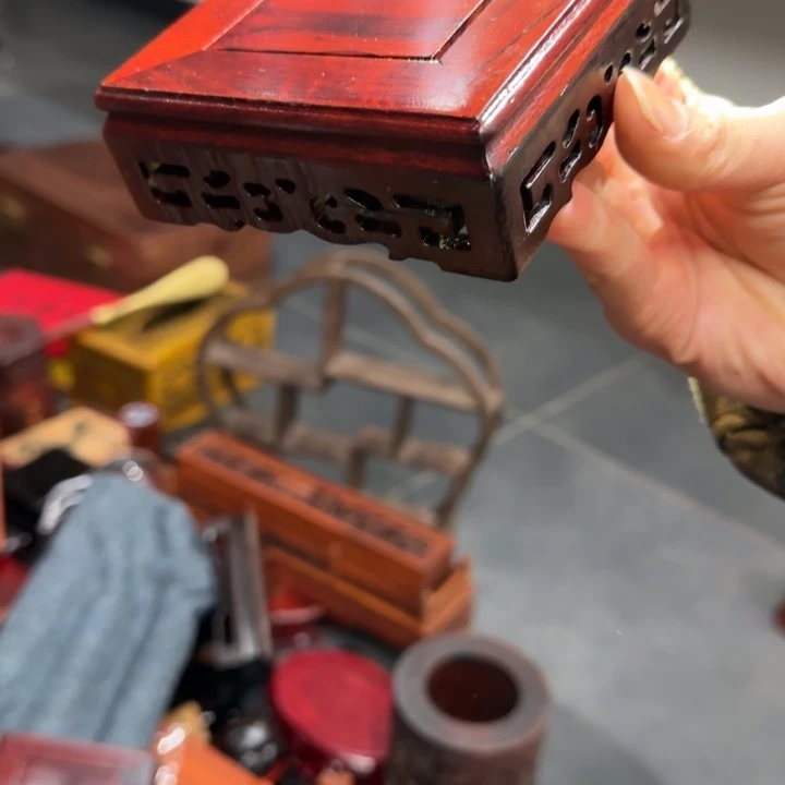 摆件橄榄核红木工艺品底座等