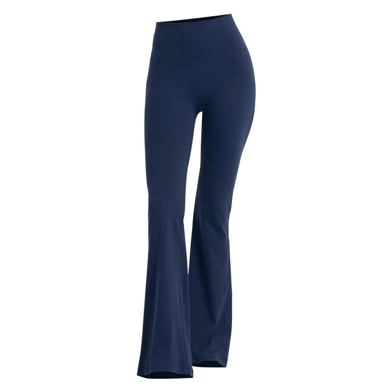 LULUISSUE紧身喇叭裤女外穿健身裤跑步训练运动裤高腰收腹瑜伽裤