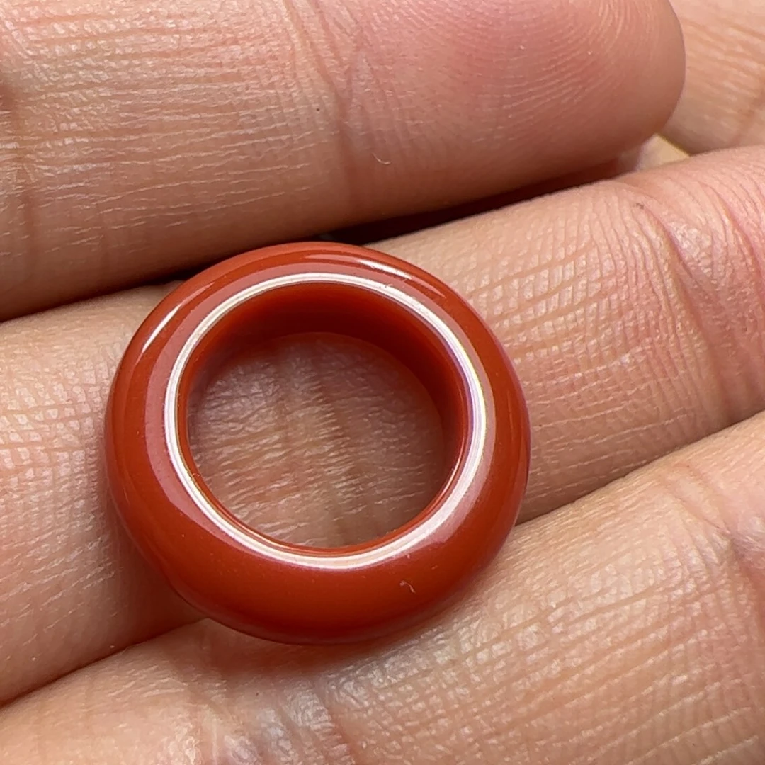 未镶嵌跑环南红玛瑙