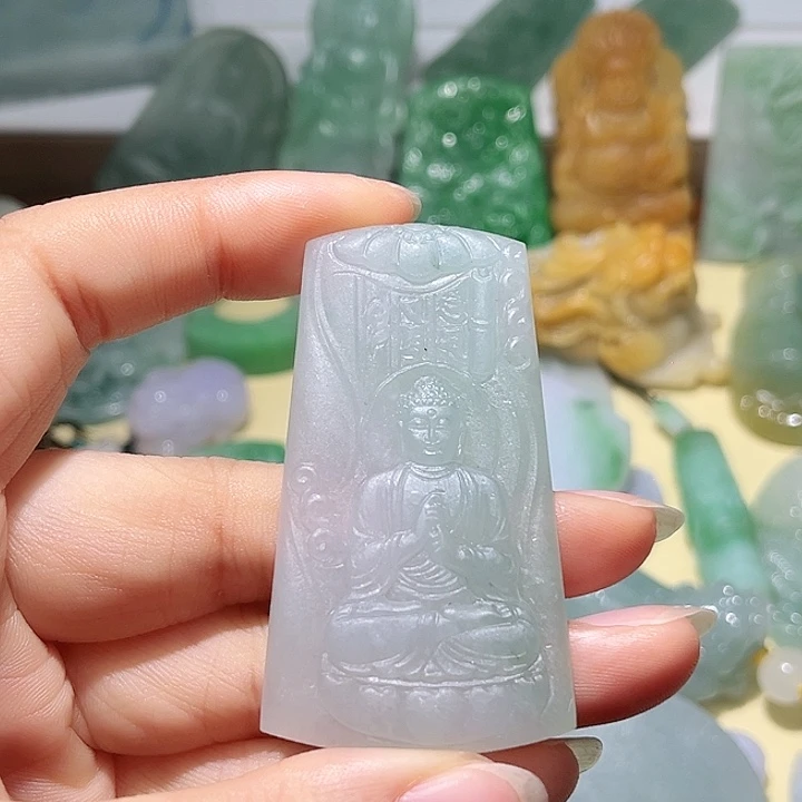 缘***去定制翡翠未镶嵌天然翡翠