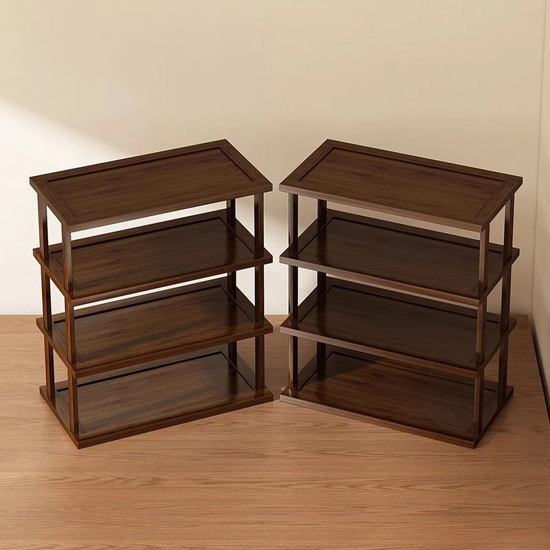 简易鞋架家用门口宿舍鞋子收纳架鞋柜分隔层小型窄款新款2025爆款