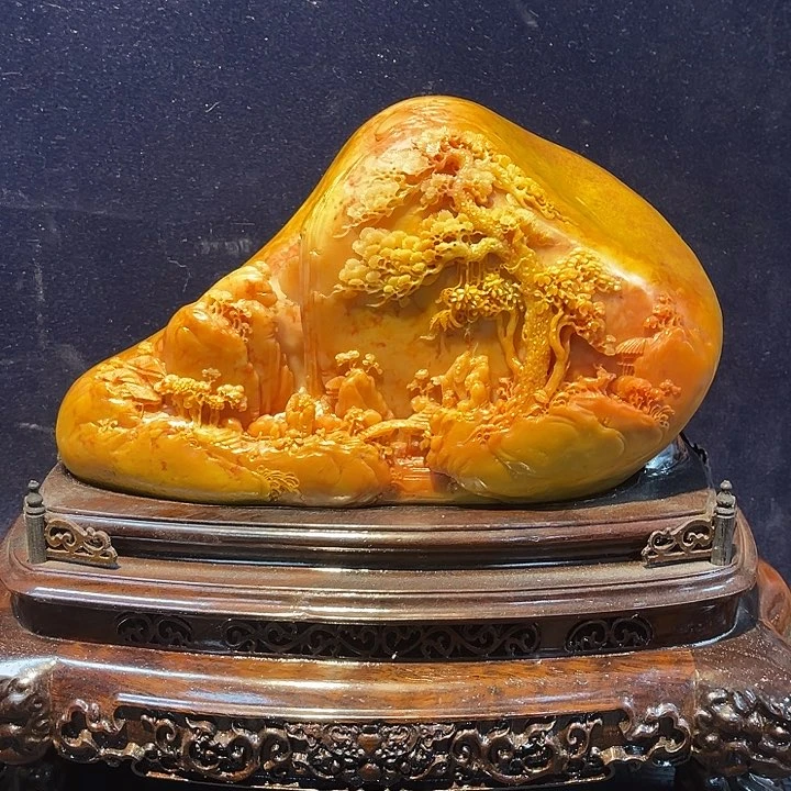 寿山石黄****活艺术品市场