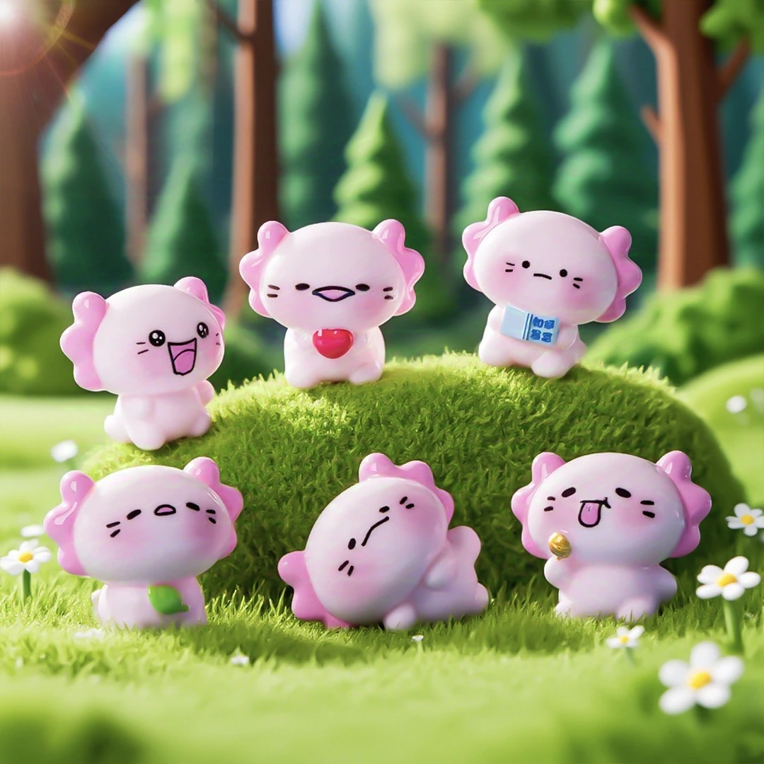 【许愿+交换】卡通可爱六角龙diy萌粒公仔