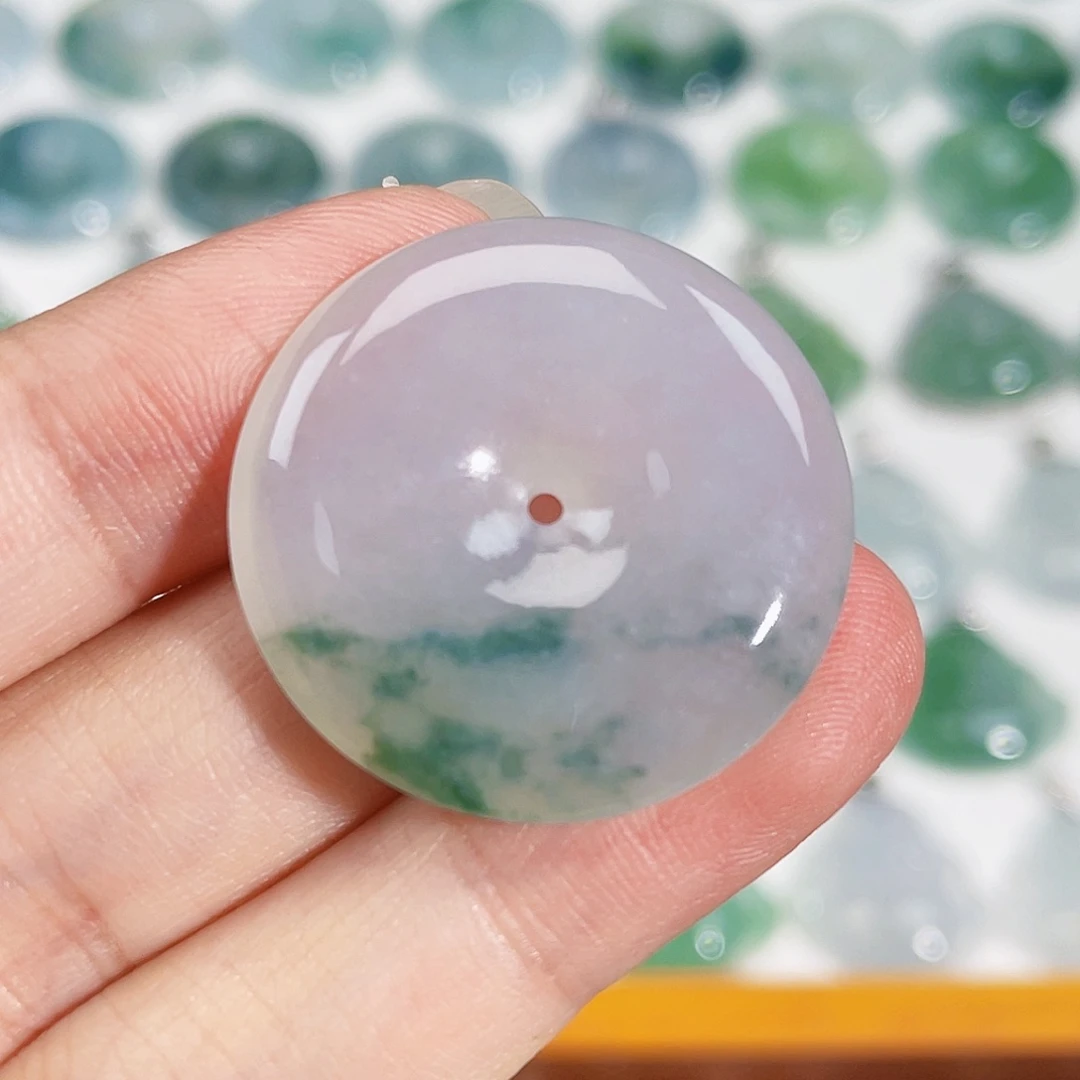 颈饰未镶嵌翡翠吊坠