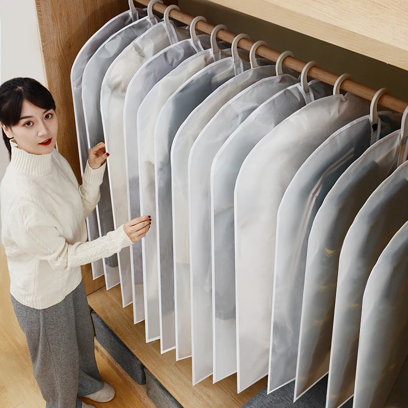 衣服防尘罩家用衣罩大衣防尘袋衣物罩防潮大衣西装用品大衣罩套