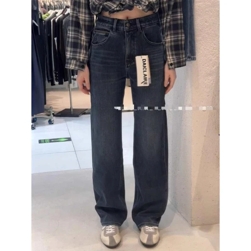 kk 加绒 A9809早冬新款，高街风，窄版阔腿四面弹直筒裤！ C