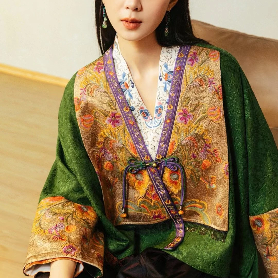 【芳菲】民族风刺绣外套25q146