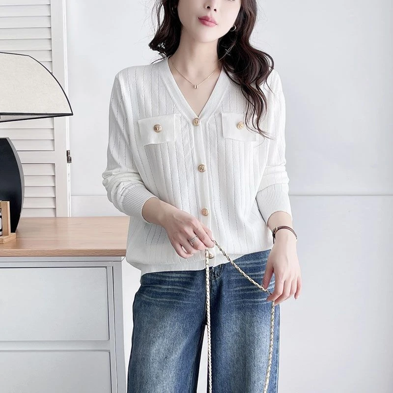 【霞姐大码推荐】781--790春夏薄款时尚百搭大码针织毛衣