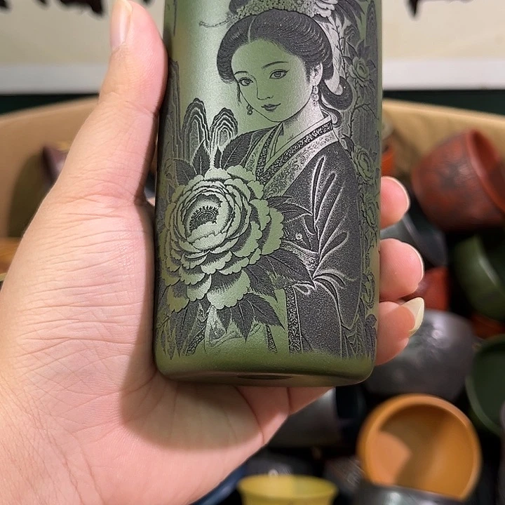 茶杯紫砂全手工紫砂主人杯