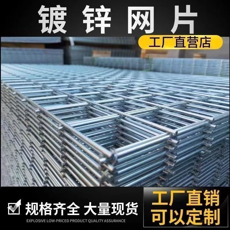 直播防锈加粗热镀锌网片钢铁丝网