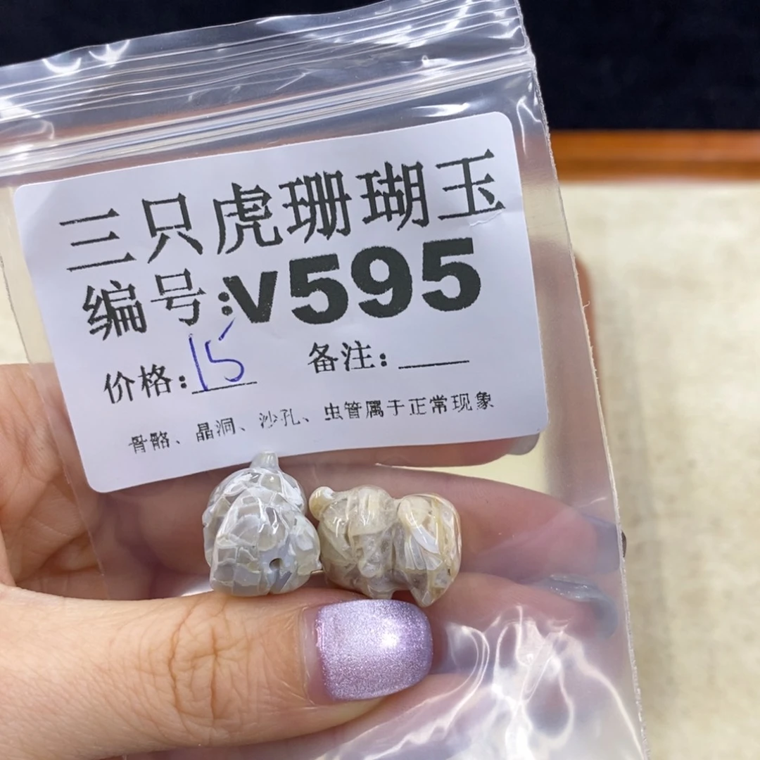 硅化珊瑚（珊瑚玉）未镶嵌1j****在