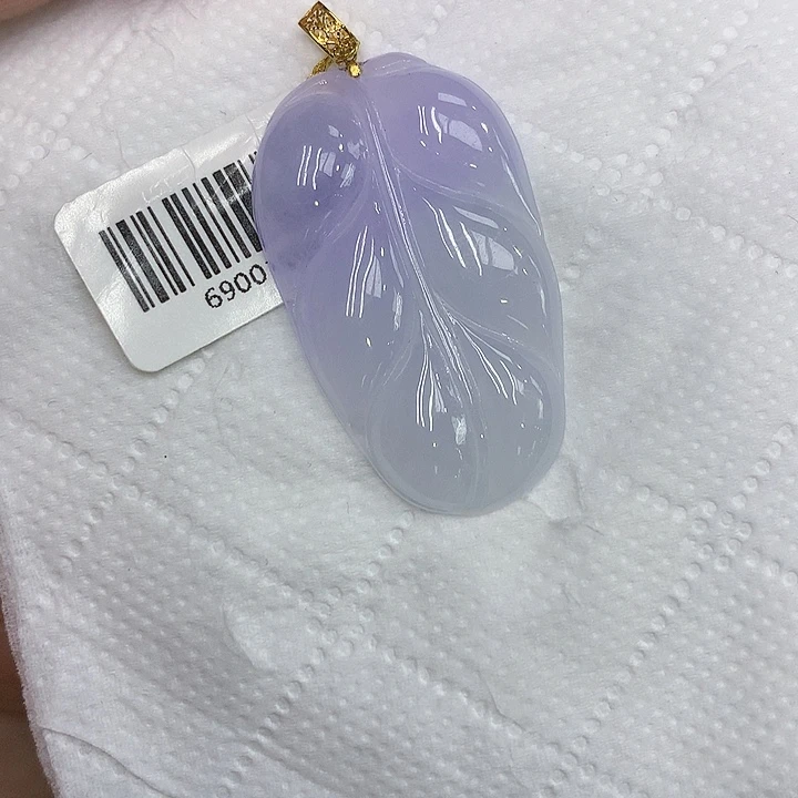 颈饰18K金镶嵌翡翠12344566778888