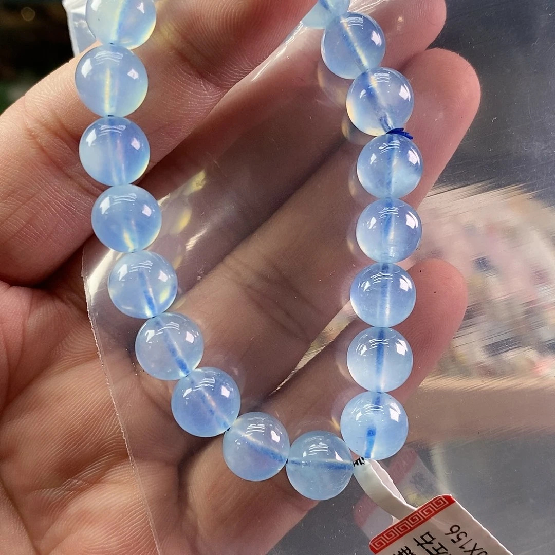 水晶手链未镶嵌213 88 海蓝宝