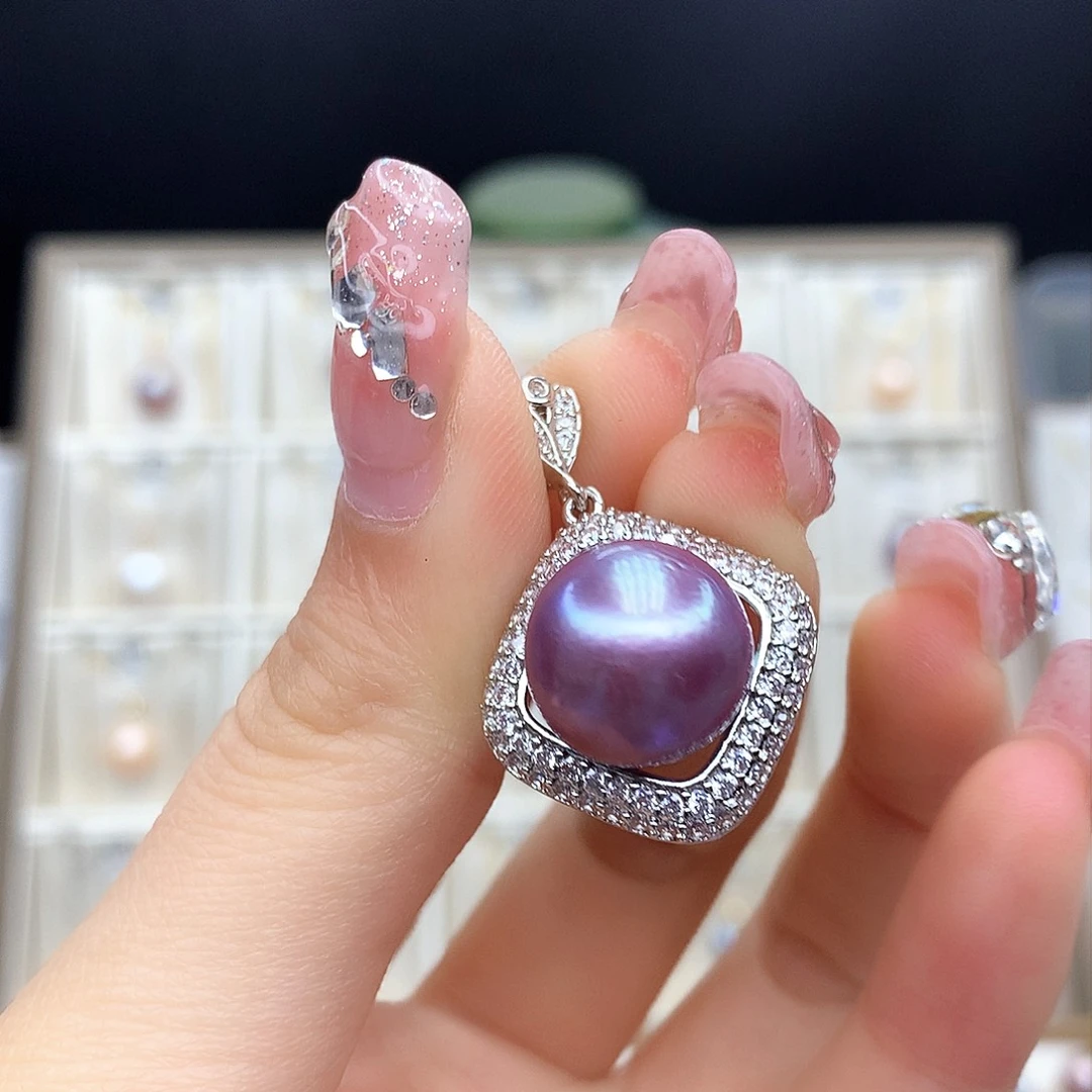 淡水珍珠颈饰合金