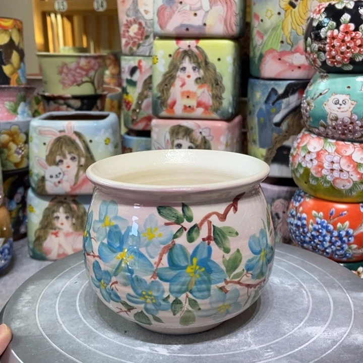 景德镇艺术手绘作品