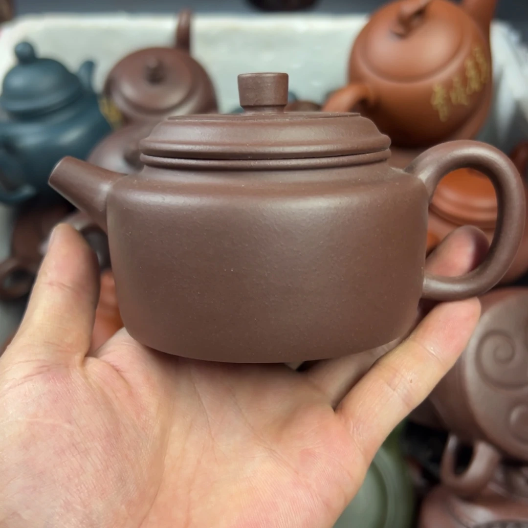 茶壶紫砂宜兴原矿紫砂壶220毫升容量