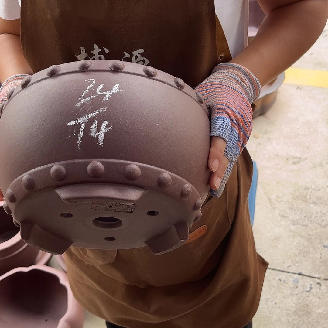 紫砂花盆盆景艺术