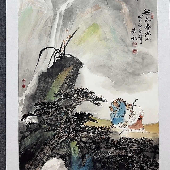 国画书画作品多次