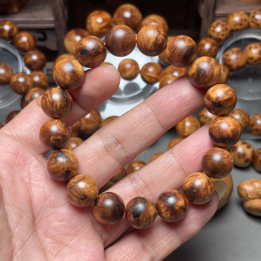 柏木（崖柏）太行崖柏陈化蚕丝纹黑金龙胆闪电泥膏香料1.2