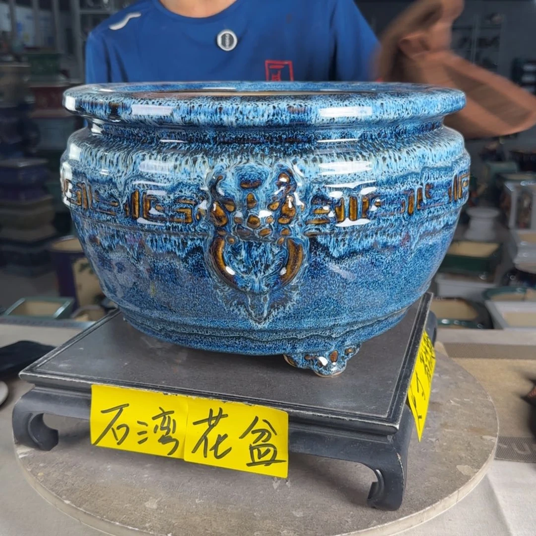 一风堂石湾花盆 内26*18