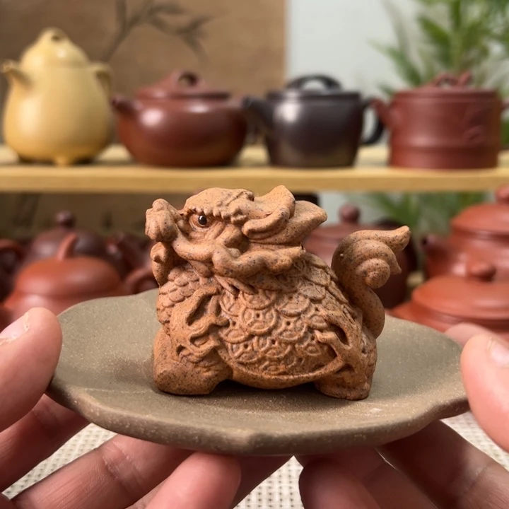 宜兴原矿紫砂、茶宠