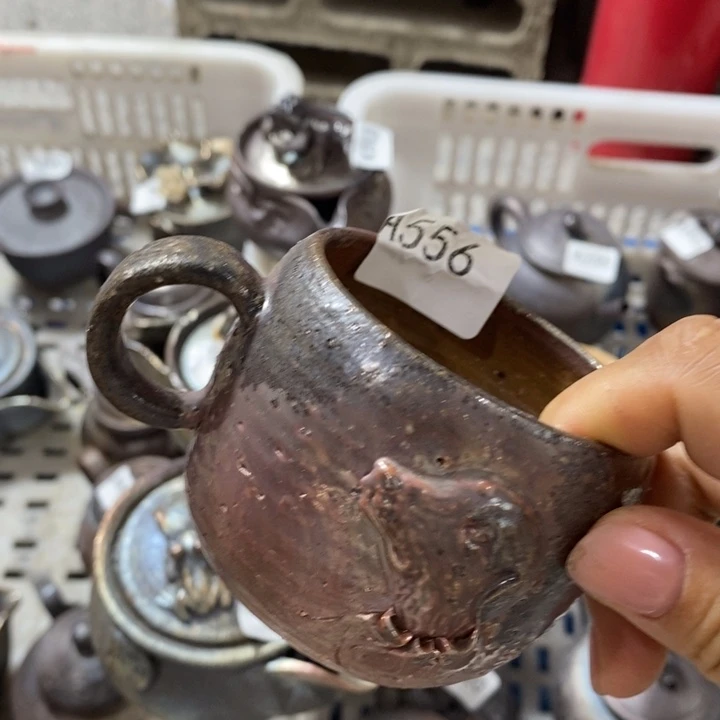 柴烧裸烧纯手工工艺制作