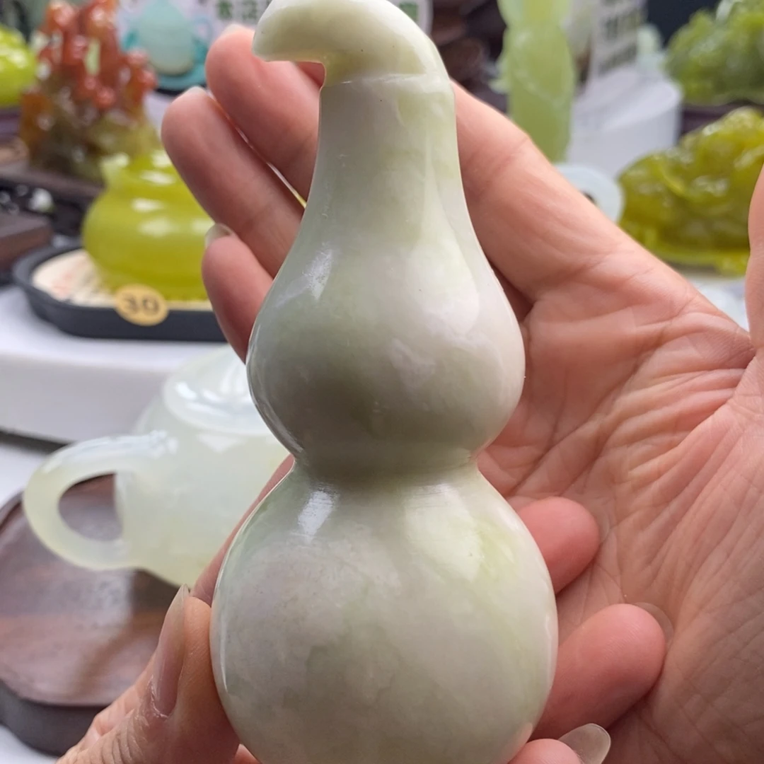 未镶嵌岫玉四大名玉摆件