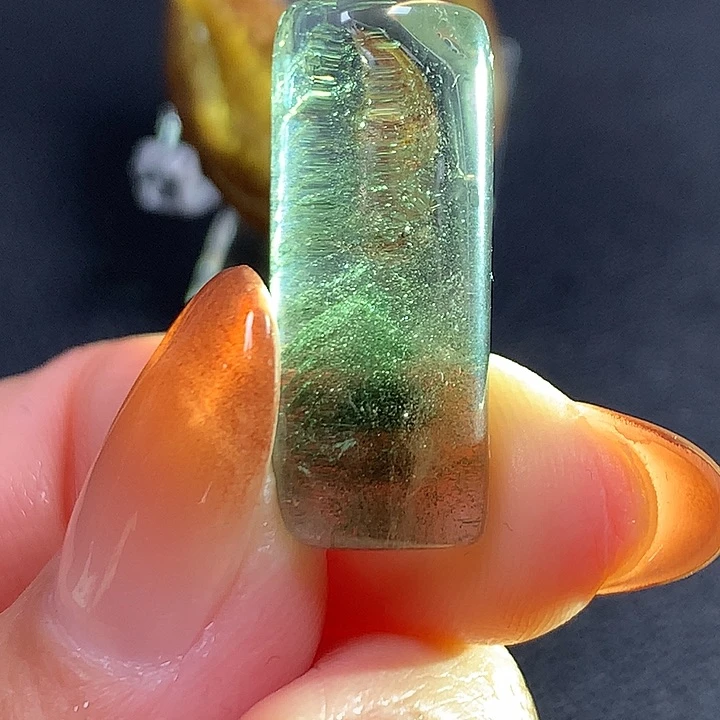 水晶吊坠(不含链)未镶嵌执**心