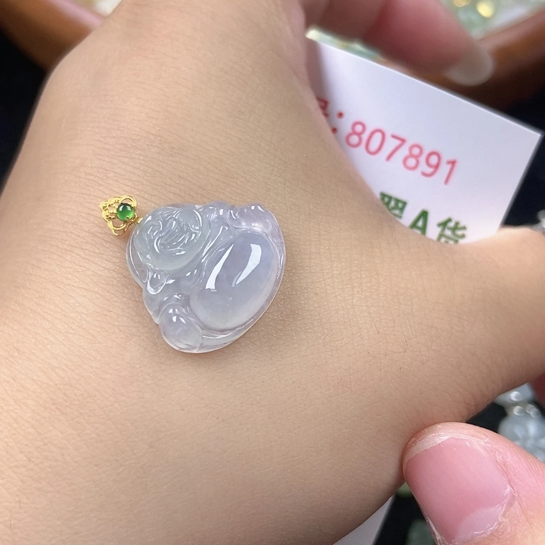 未镶嵌挂件翡翠天然