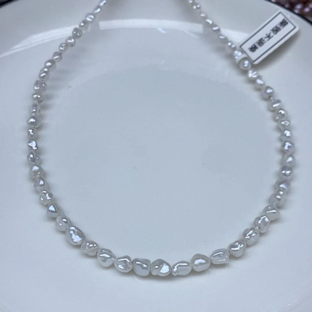 未镶嵌颈饰淡水珍珠